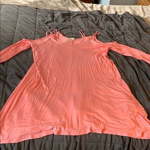brand new flowy pink dress